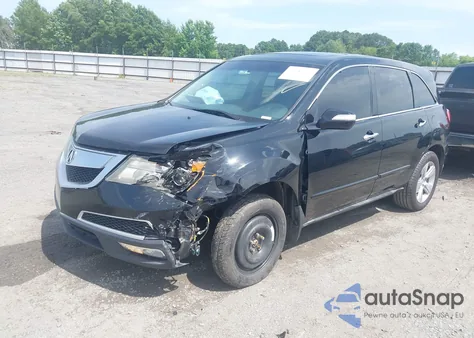 2011 Acura Mdx z USA, uszkodzony, nr VIN 2HNYD2H22BH502977